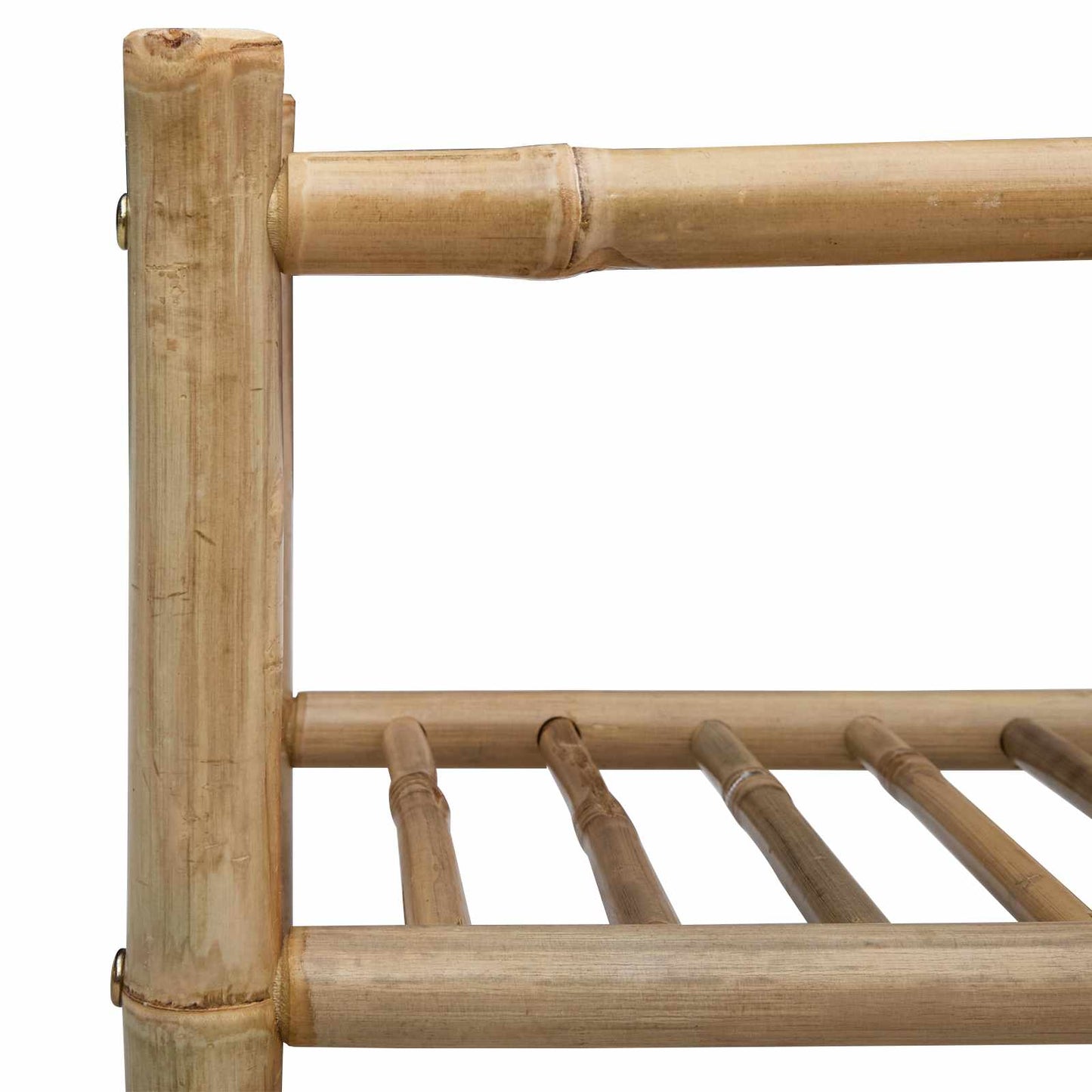 Schoenenrek met plank met opslag Naturel 68 x 28 x 30 cm Bamboe