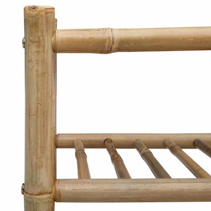 Schoenenrek met plank met opslag Naturel 68 x 28 x 30 cm Bamboe