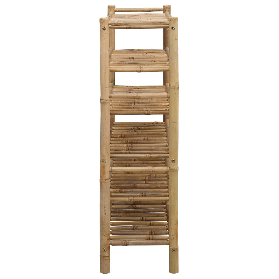 Schoenenrek met plank met opslag Naturel 68 x 28 x 96 cm Bamboe