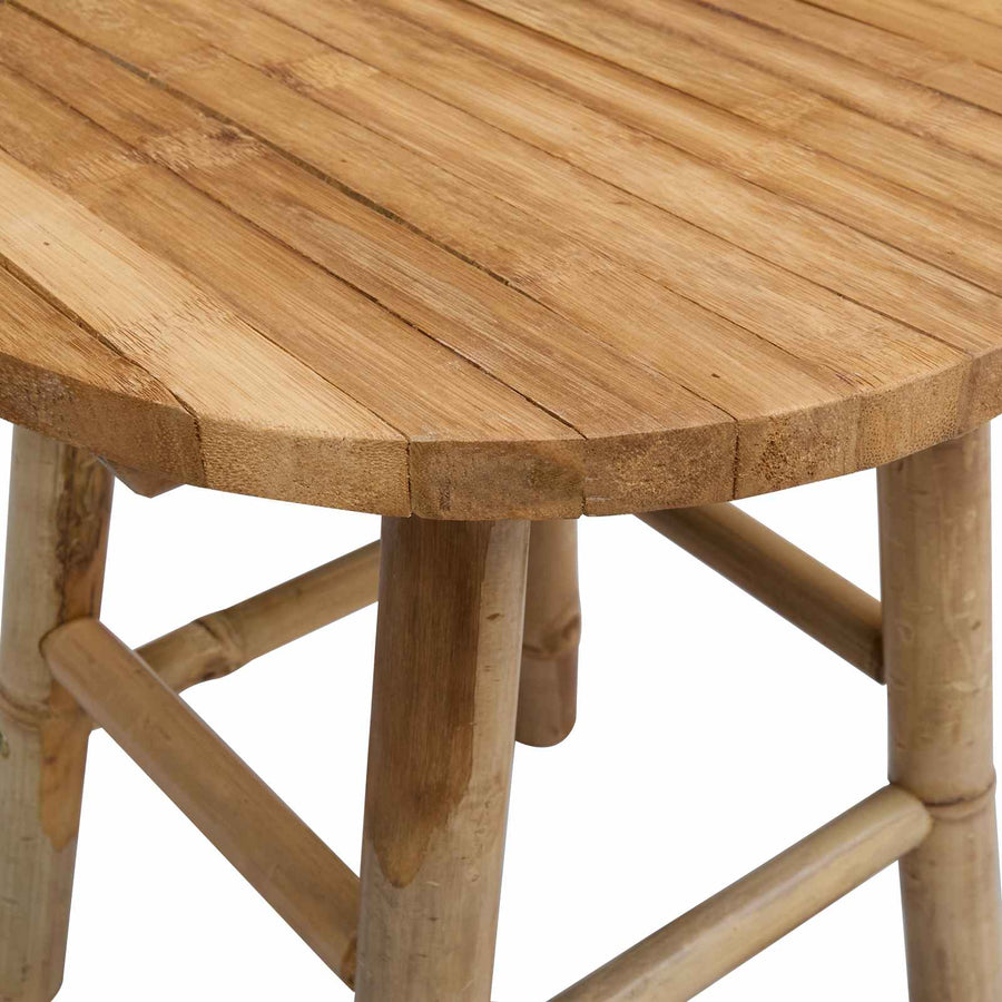 Tuin kruk Naturel Ø 38 x 42 cm Bamboe