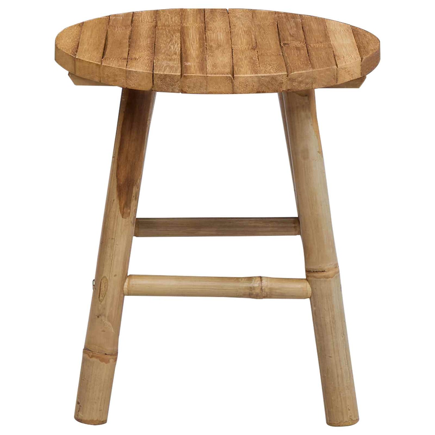 Tuin kruk Naturel Ø 38 x 42 cm Bamboe