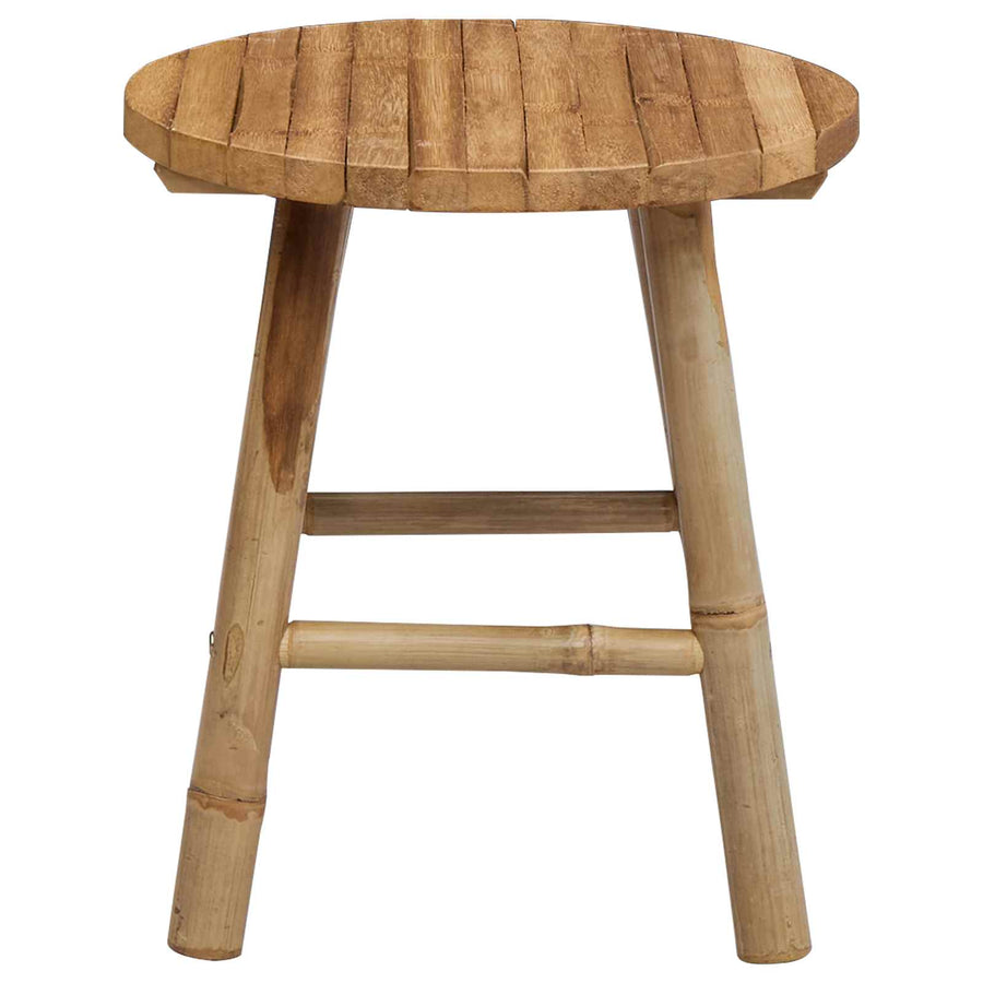 Tuin kruk Naturel Ø 38 x 42 cm Bamboe