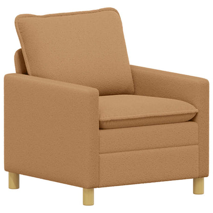 Bankstel 2 st Beige Stof