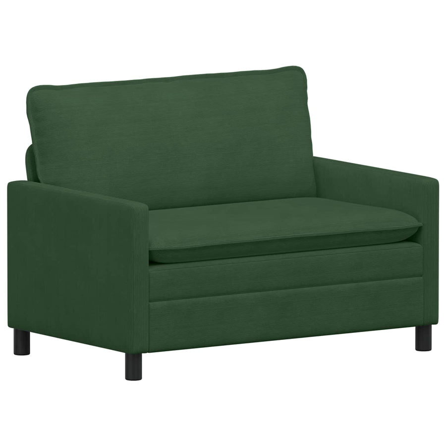 Bankstel 2 pcs Jungle Groen Stof