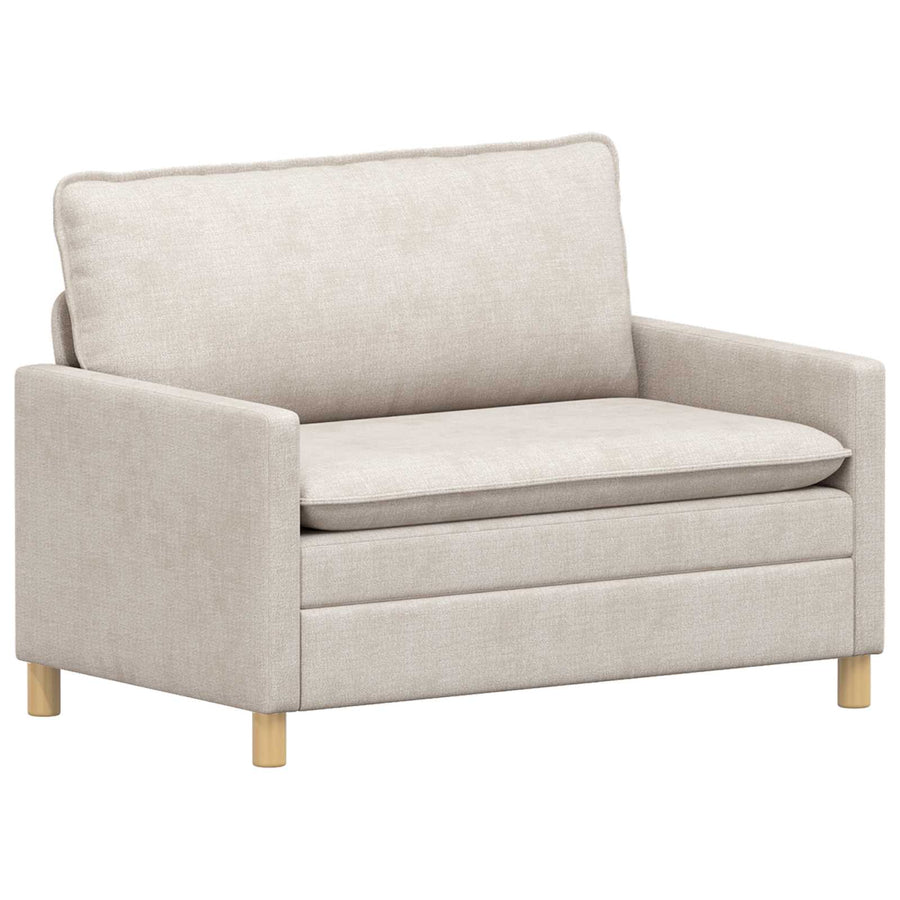 Bankstel 2 pcs Crèmekleurig Polyester