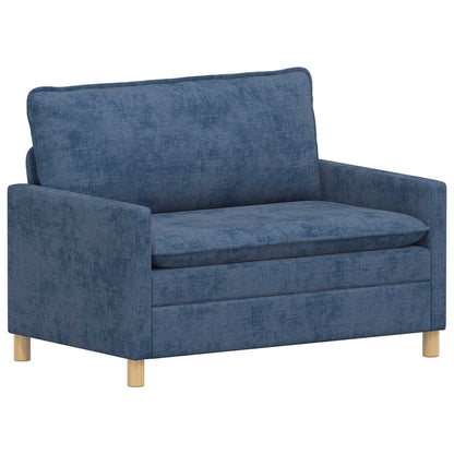 Bankstel 2 pcs Blauw Polyester