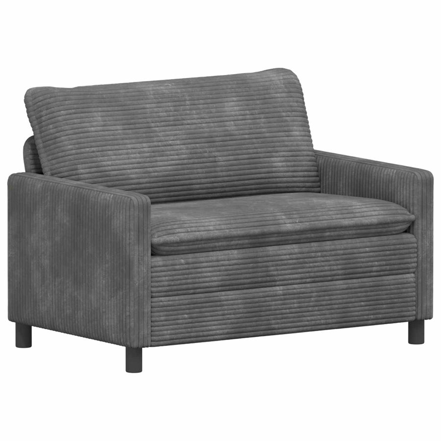 Bankstel 2 pcs Lichtgrijs Polyester