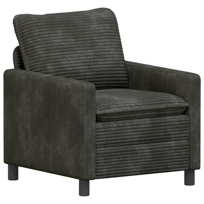 Bankstel 2 pcs Antracietkleurig Polyester