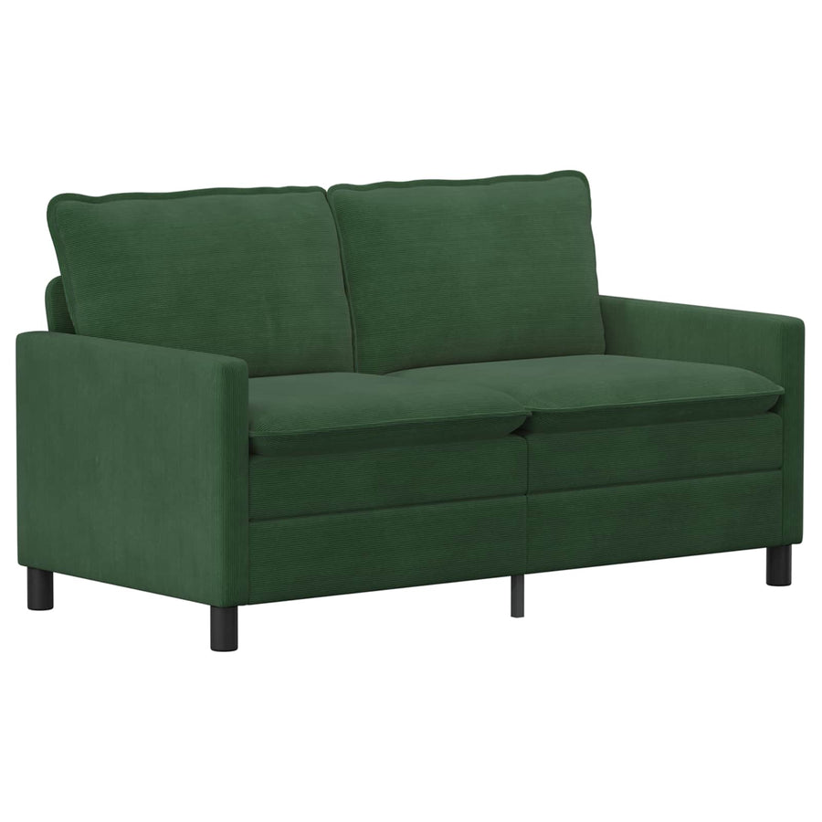 Bankstel 2 pcs Jungle Groen Stof