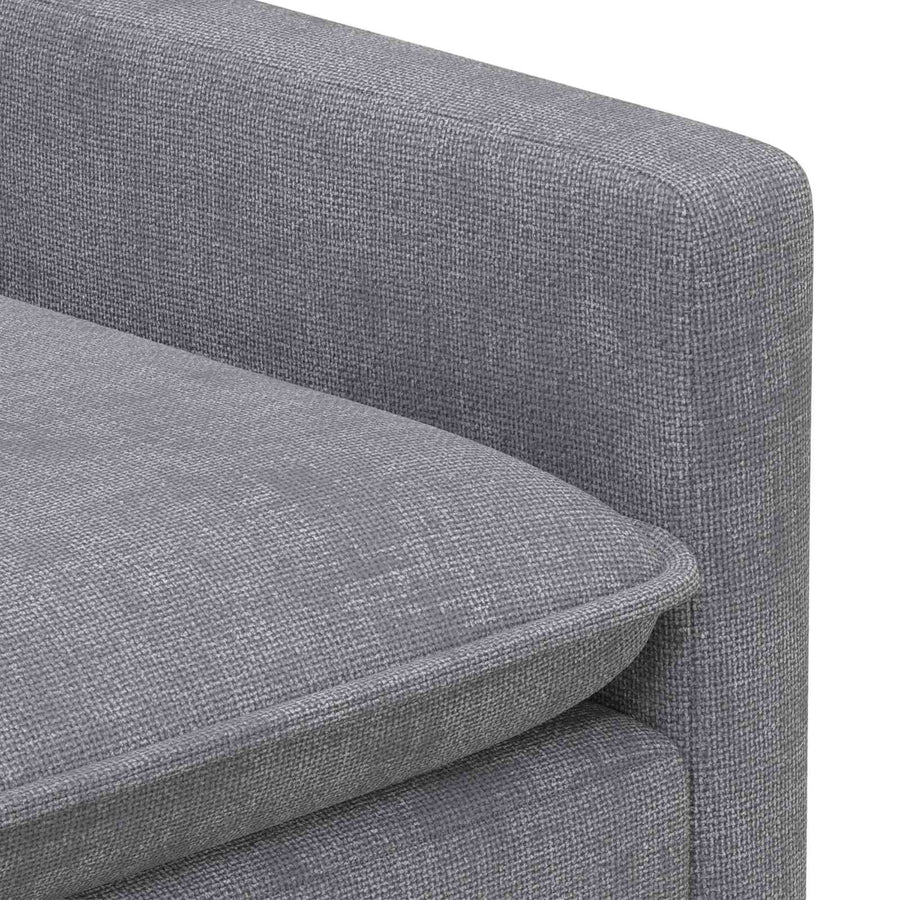 Bankstel 2 pcs Lichtgrijs Polyester