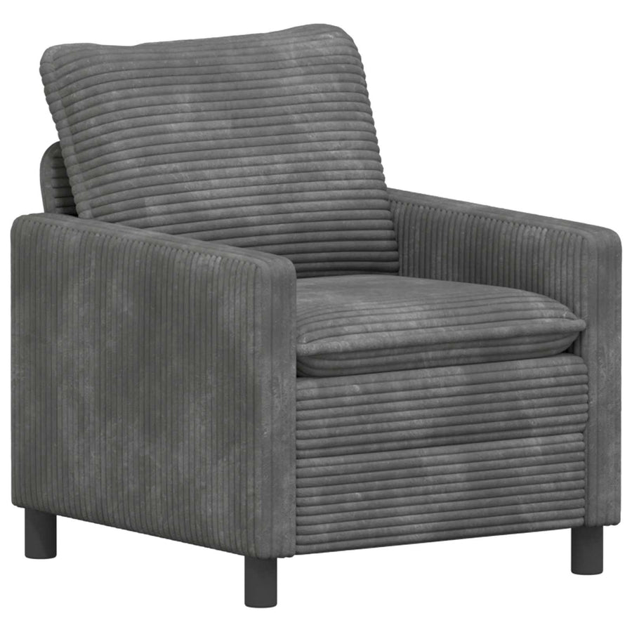 Bankstel 2 pcs Lichtgrijs Polyester