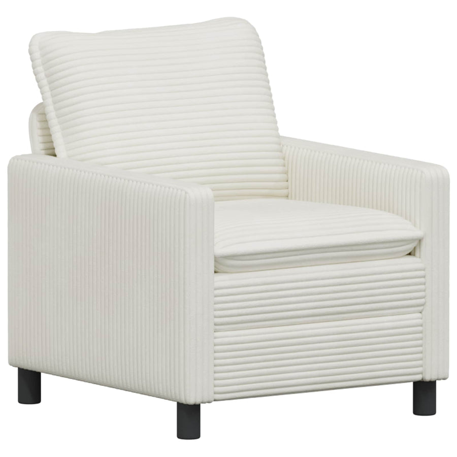 Bankstel 2 pcs Crèmekleurig Polyester