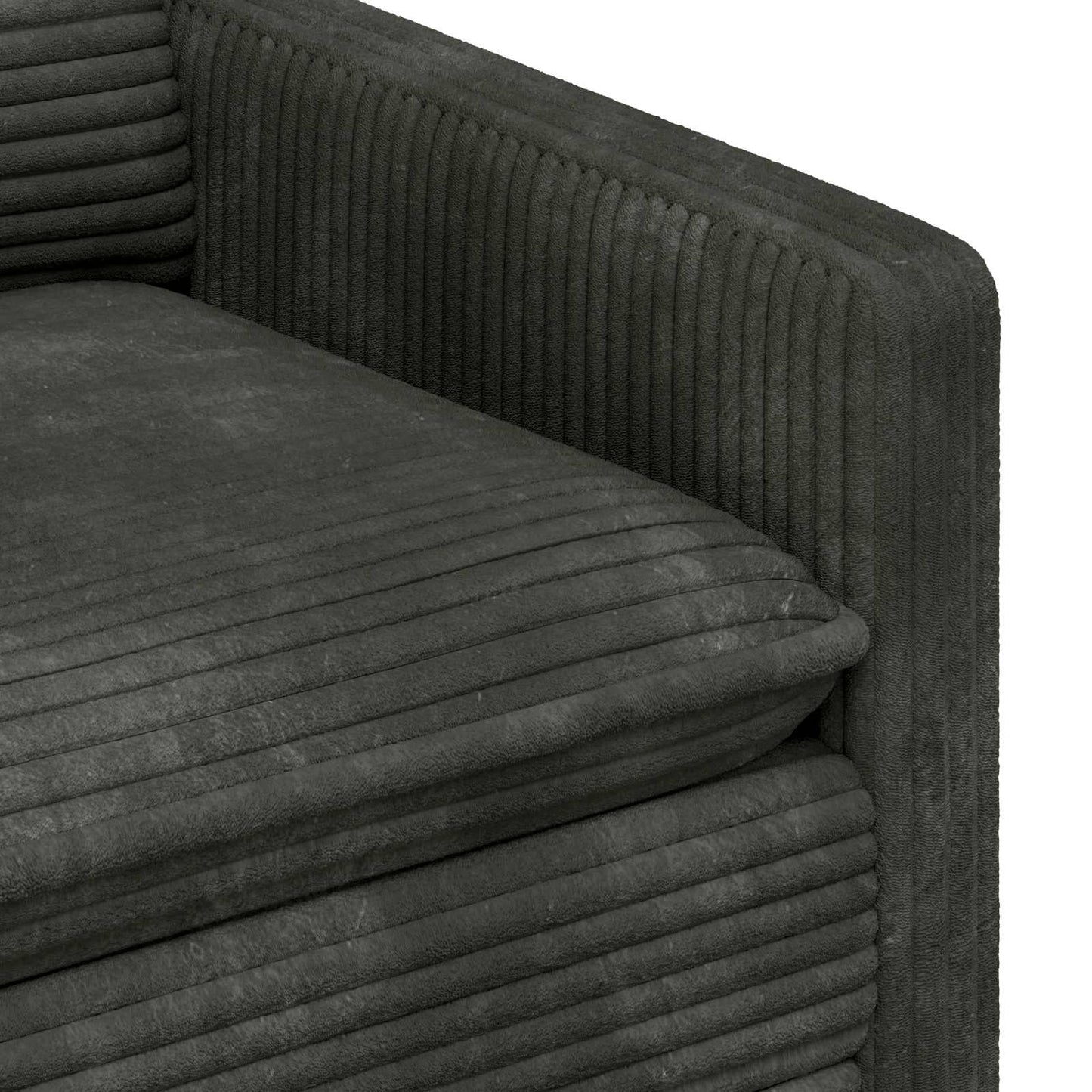 Bankstel 2 pcs Antracietkleurig Polyester