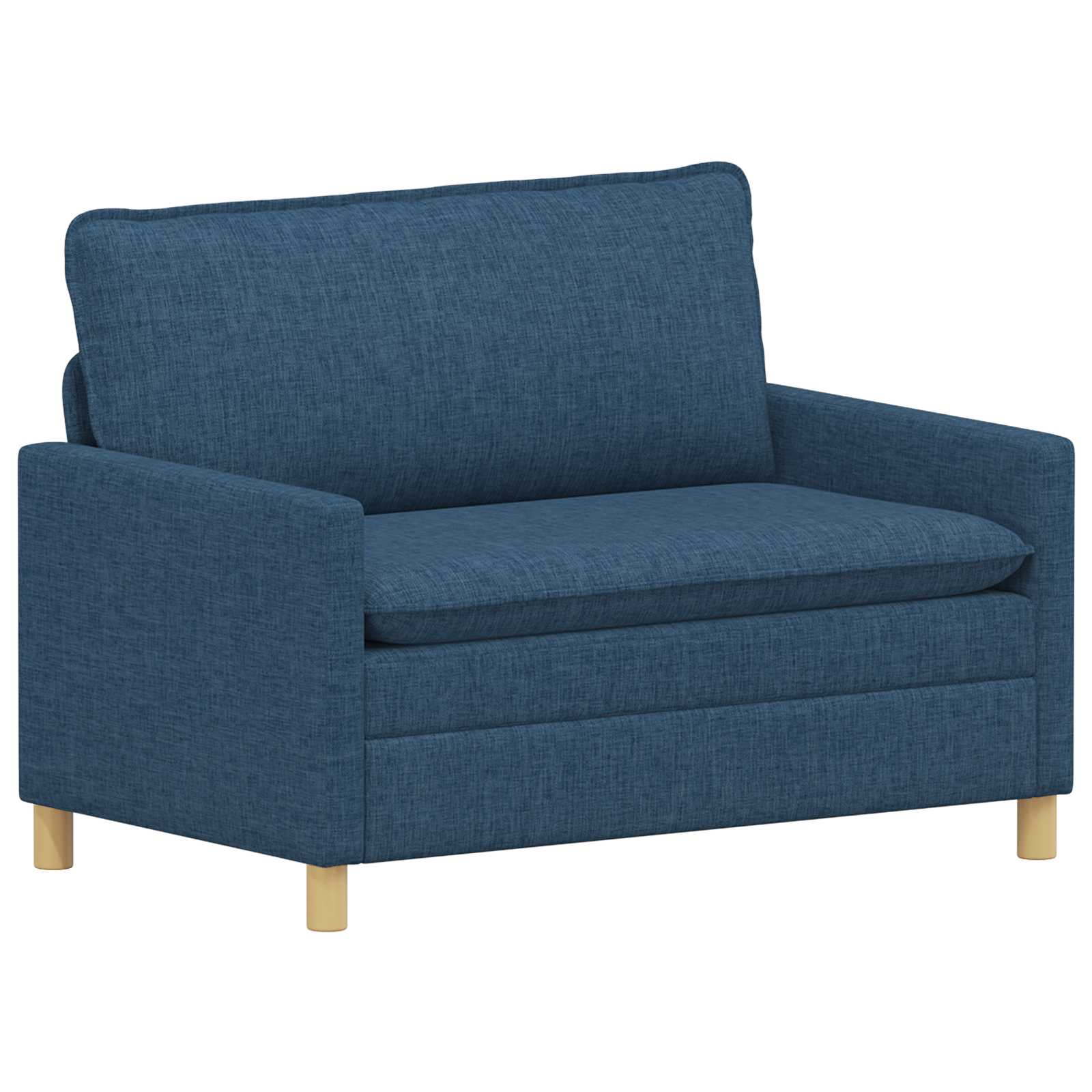 Bankstel 2 st Blauw Stof