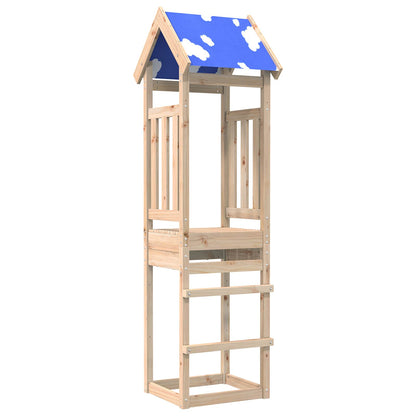 Speeltoren Bruin 52,5 X 46,5 X 208 Cm Massief grenenhout