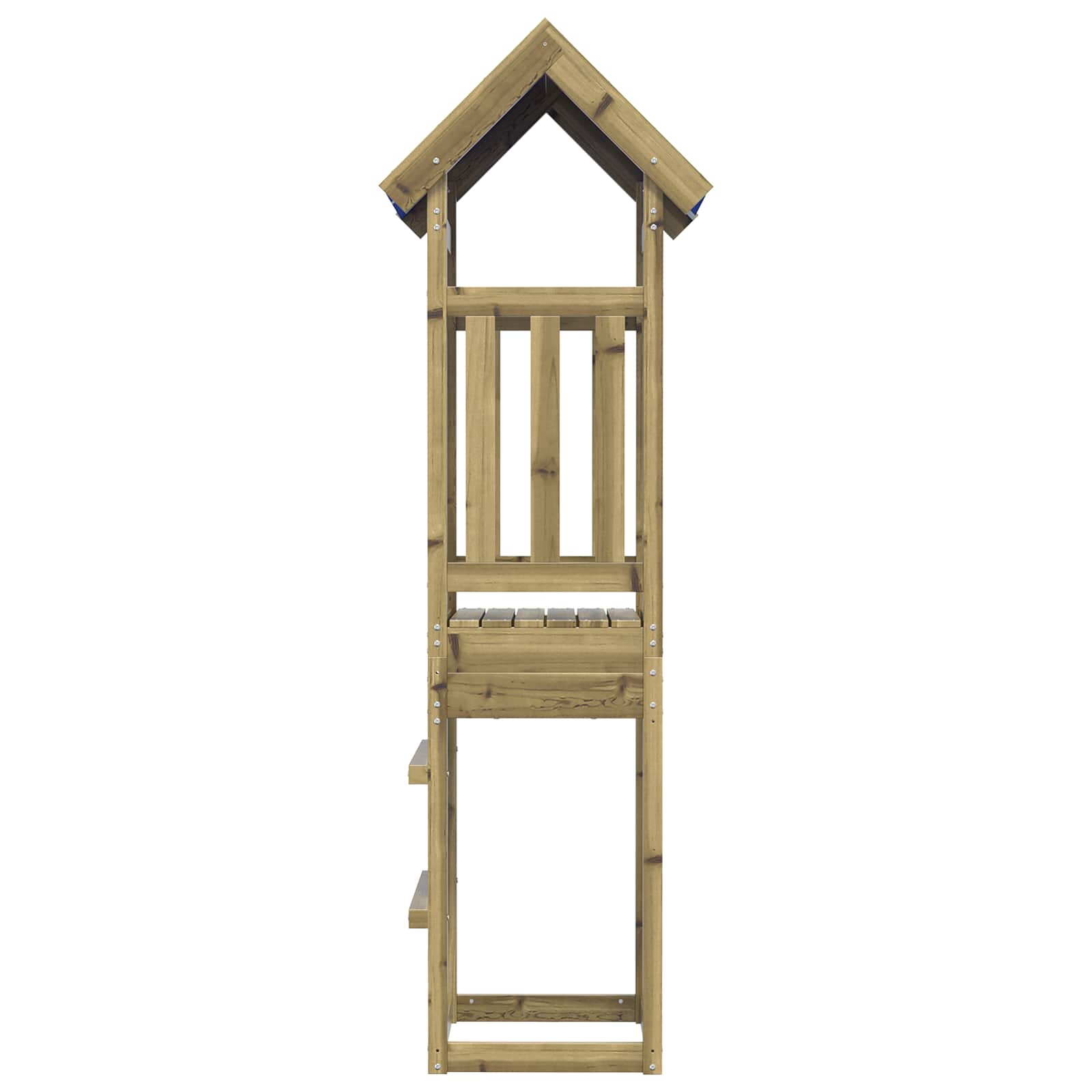 Speeltoren Bruin Massief geïmpregneerd hout