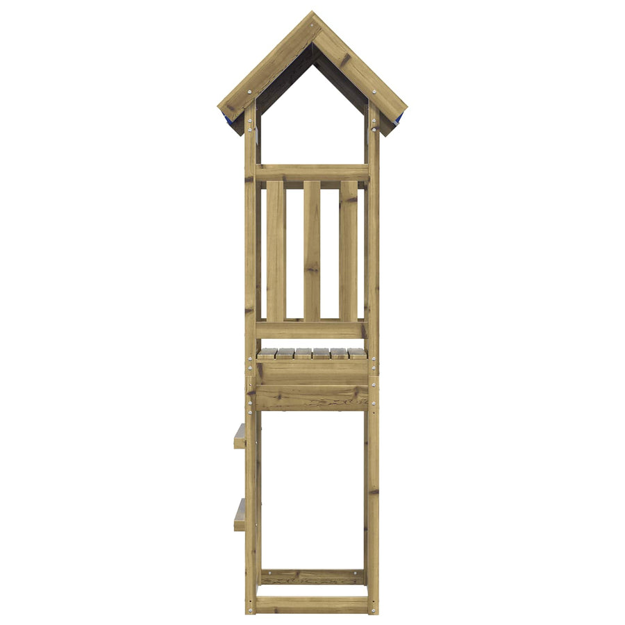 Speeltoren Bruin Massief geïmpregneerd hout