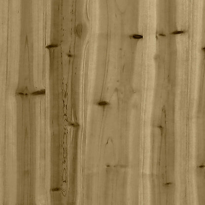 Speeltoren Bruin Massief geïmpregneerd hout