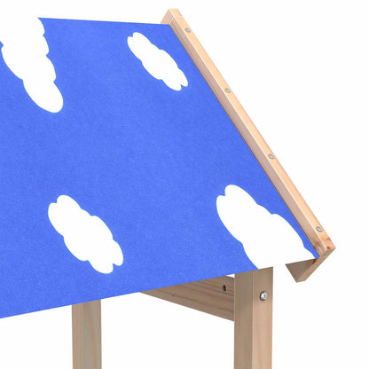 Speeltoren Bruin 52,5 X 46,5 X 195 Cm Massief grenenhout