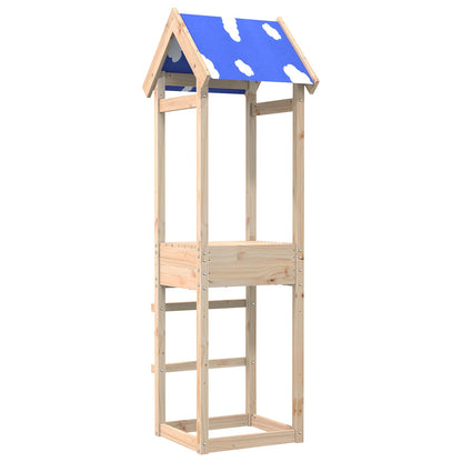 Speeltoren Bruin 52,5 X 46,5 X 195 Cm Massief grenenhout