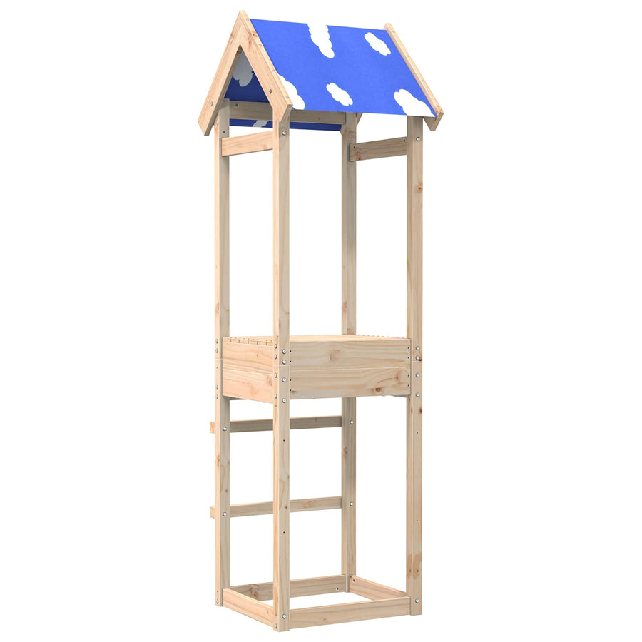 Speeltoren Bruin 52,5 X 46,5 X 195 Cm Massief grenenhout