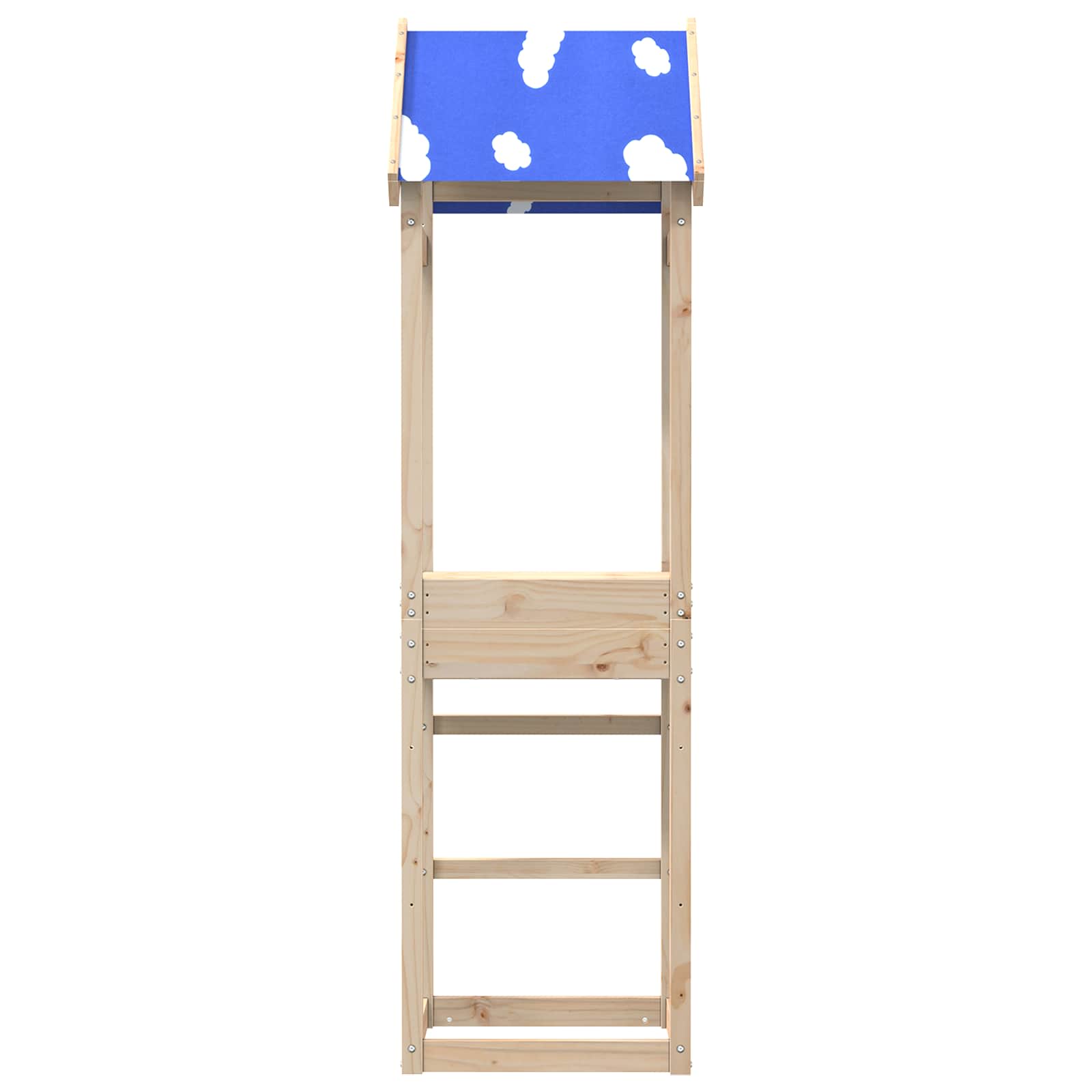 Speeltoren Bruin 52,5 X 46,5 X 195 Cm Massief grenenhout