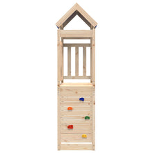 Speeltoren Bruin 110,5 X 52,5 X 215 Cm Massief grenenhout