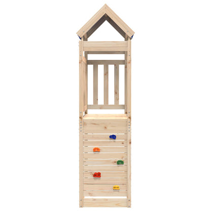 Speeltoren Bruin 110,5 X 52,5 X 215 Cm Massief grenenhout