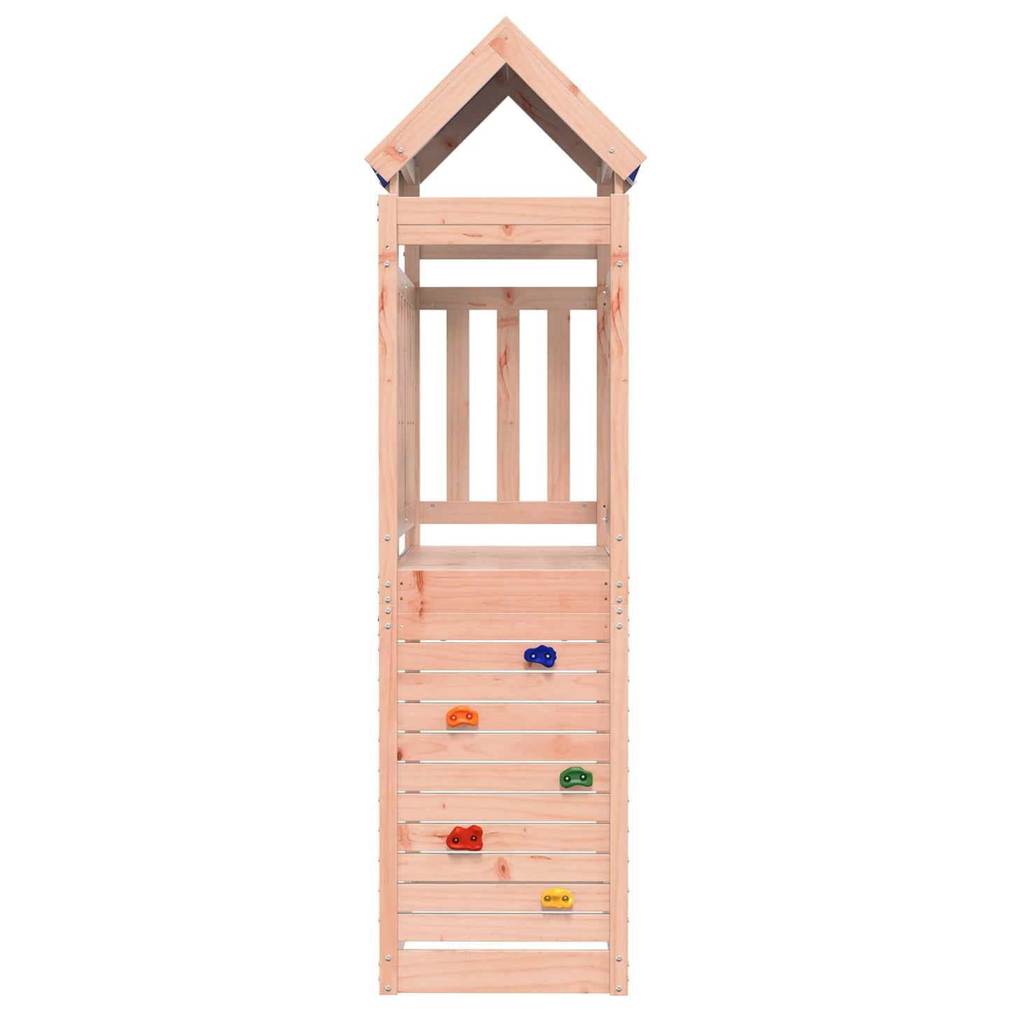Speeltoren Bruin 110,5 X 52,5 X 215 Cm Massief Douglas Hout Massief douglashout