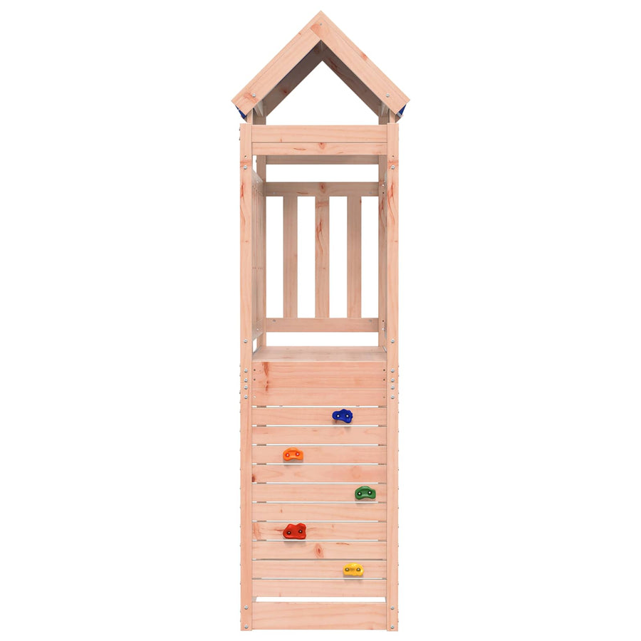 Speeltoren Bruin 110,5 X 52,5 X 215 Cm Massief Douglas Hout Massief douglashout