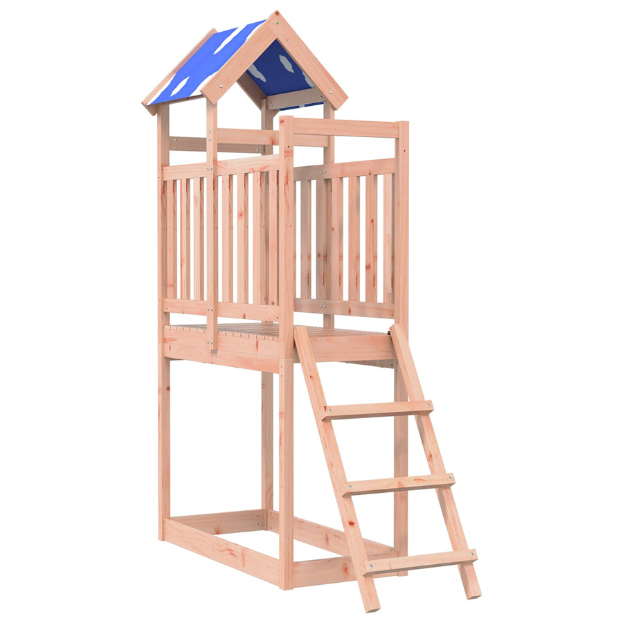 Speeltoren Bruin 52,5 X 110,5 X 215 Cm Massief Douglas Hout Massief douglashout