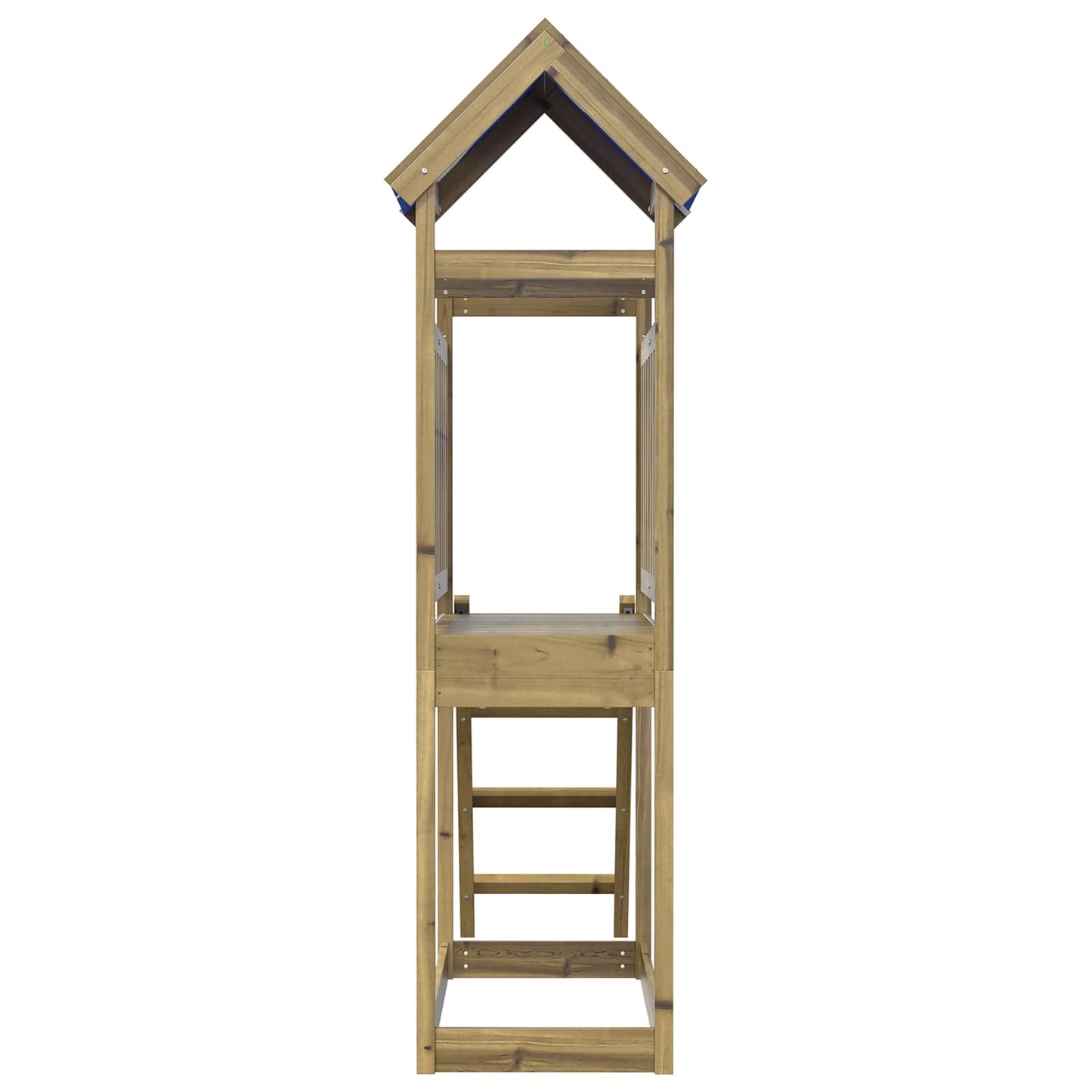 Speeltoren Bruin Massief geïmpregneerd hout
