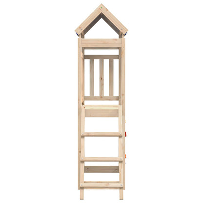 Speeltoren Bruin 110,5 X 52,5 X 215Cm Massief grenenhout