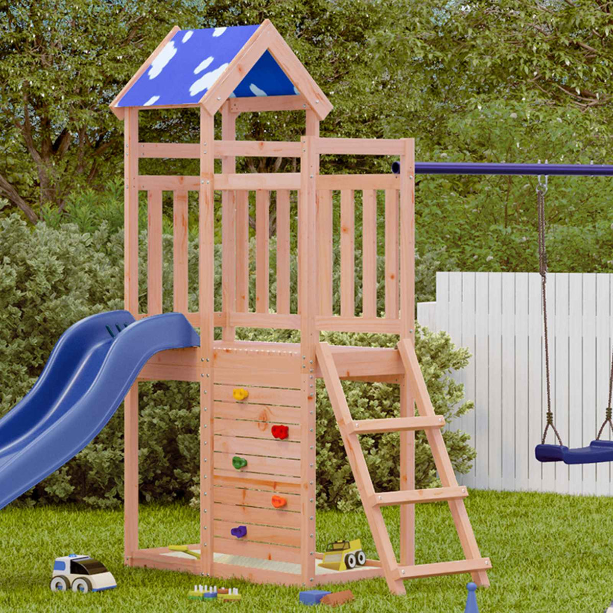 Speeltoren Douglashout 110,5 x 52,5 x 215cm Massief douglashout