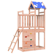 Speeltoren Bruin 110,5 X 52,5 X 215Cm Massief Douglas Hout Massief douglashout