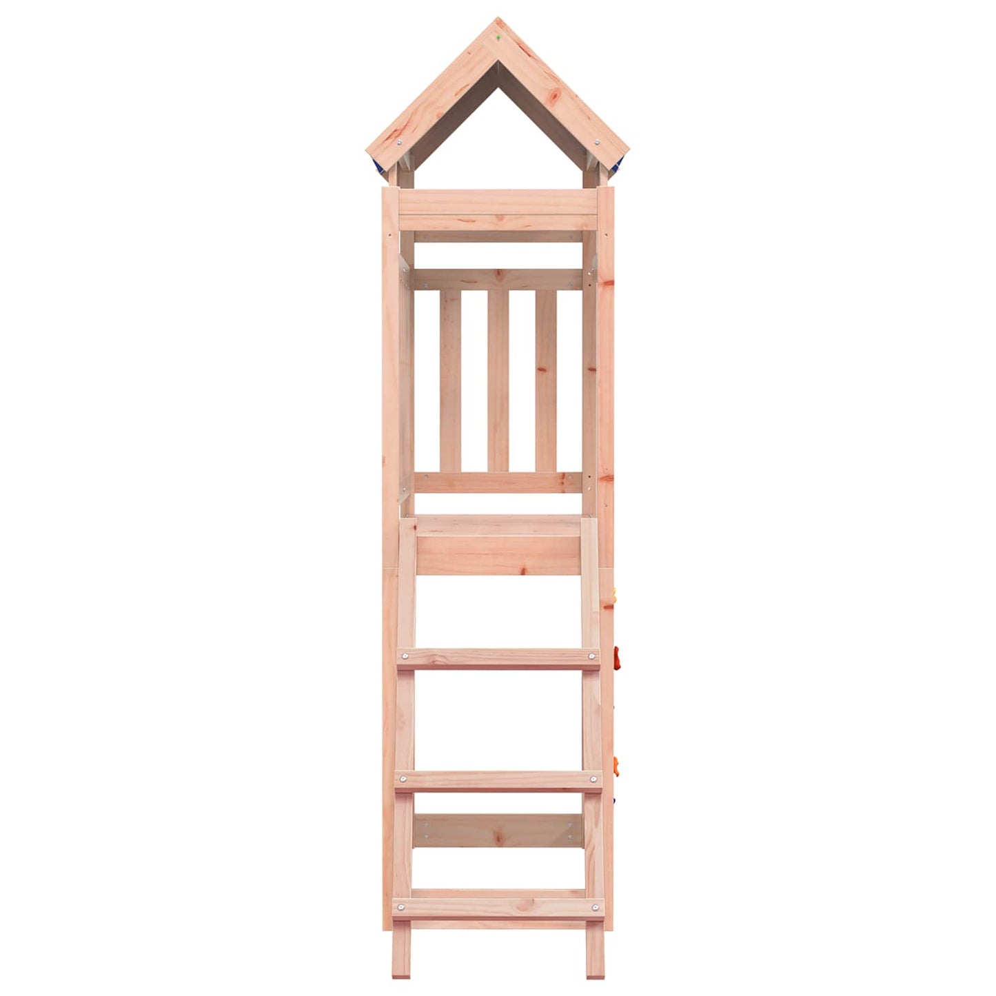 Speeltoren Bruin 110,5 X 52,5 X 215Cm Massief Douglas Hout Massief douglashout