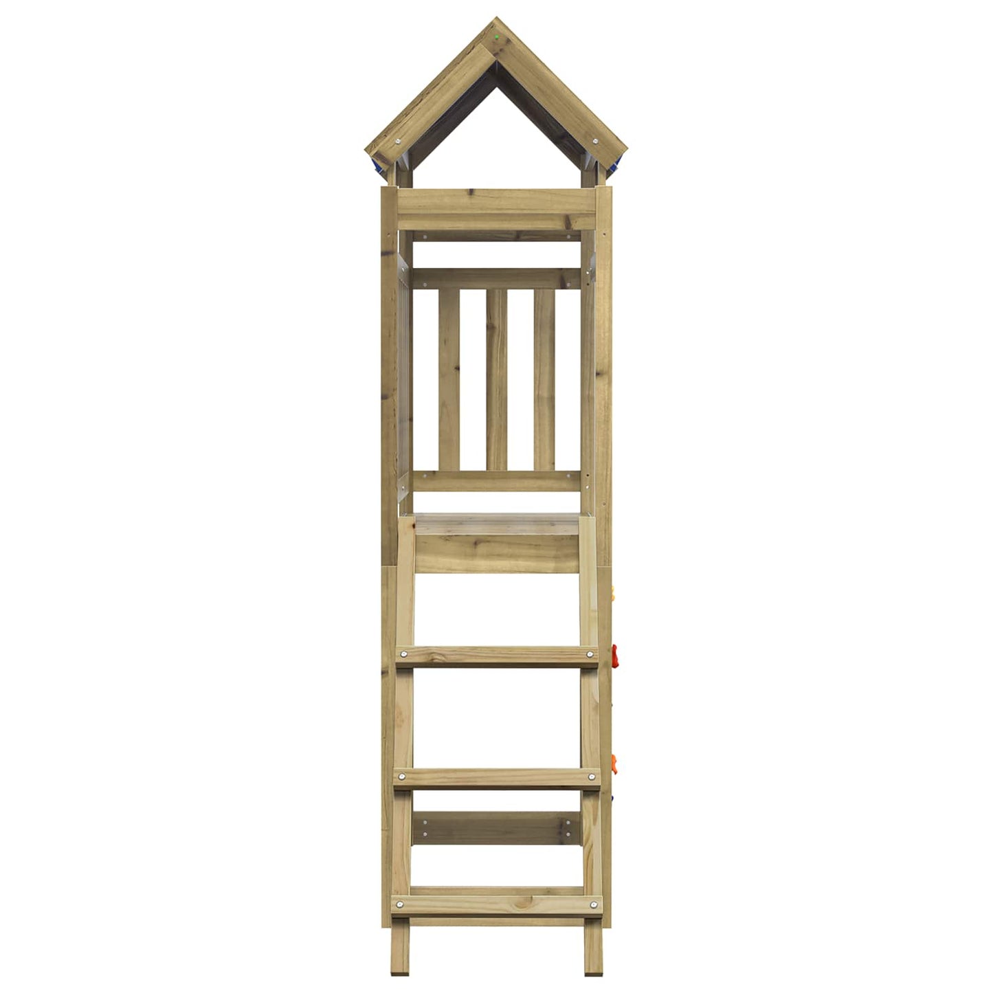 Speeltoren Bruin Massief geïmpregneerd hout