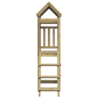 Speeltoren Bruin Massief geïmpregneerd hout