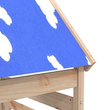 Speeltoren Bruin 52,5 X 85 X 265 Cm Massief grenenhout