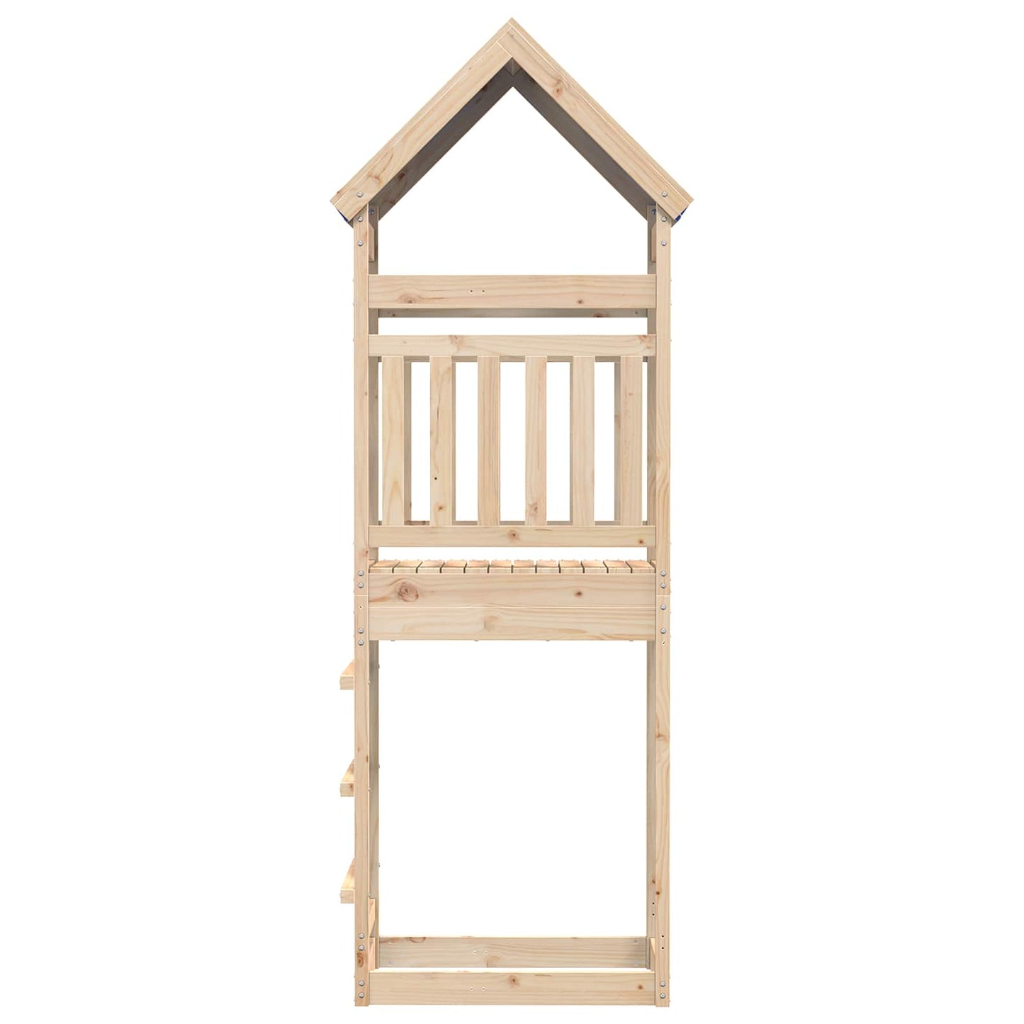 Speeltoren Bruin 52,5 X 85 X 265 Cm Massief grenenhout