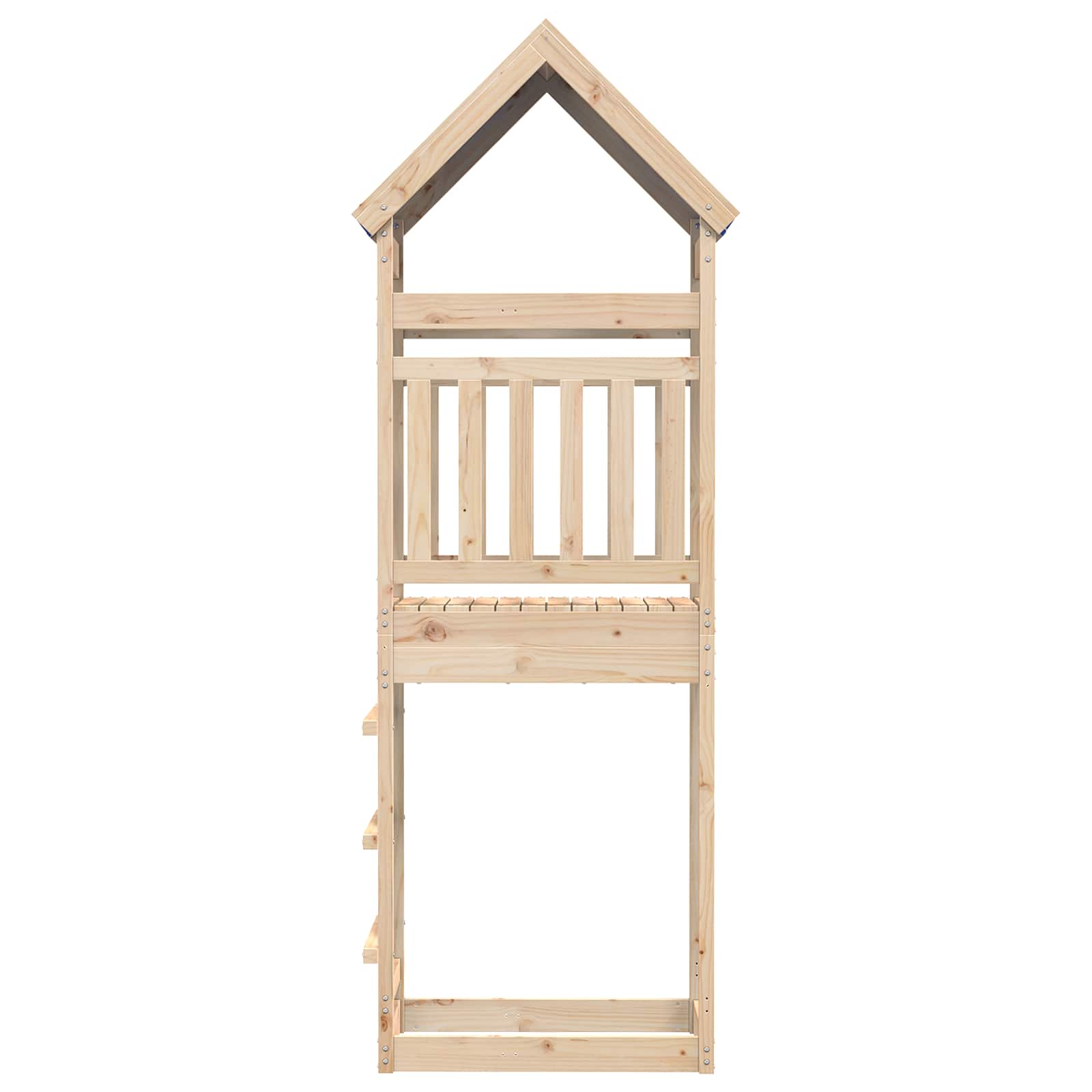 Speeltoren Bruin 52,5 X 85 X 265 Cm Massief grenenhout