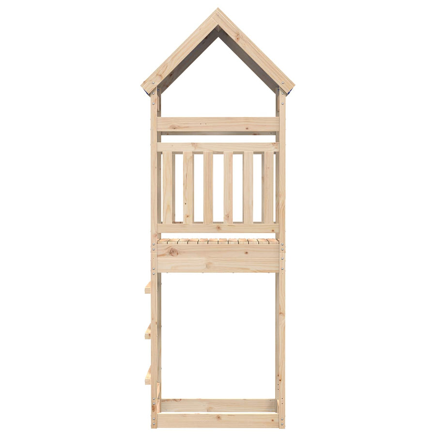Speeltoren Bruin 52,5 X 85 X 265 Cm Massief grenenhout