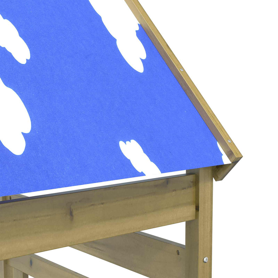 Speeltoren Bruin 52,5 X 85 X 265 Cm Massief geïmpregneerd hout