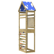 Speeltoren Bruin 52,5 X 85 X 265 Cm Massief geïmpregneerd hout