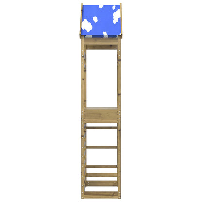 Speeltoren Bruin 52,5 X 85 X 265 Cm Massief geïmpregneerd hout