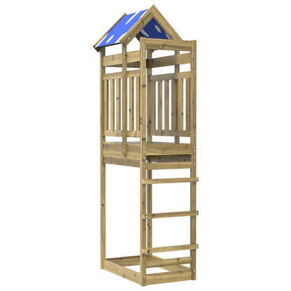 Speeltoren Bruin 52,5 X 85 X 239 Cm Massief geïmpregneerd hout
