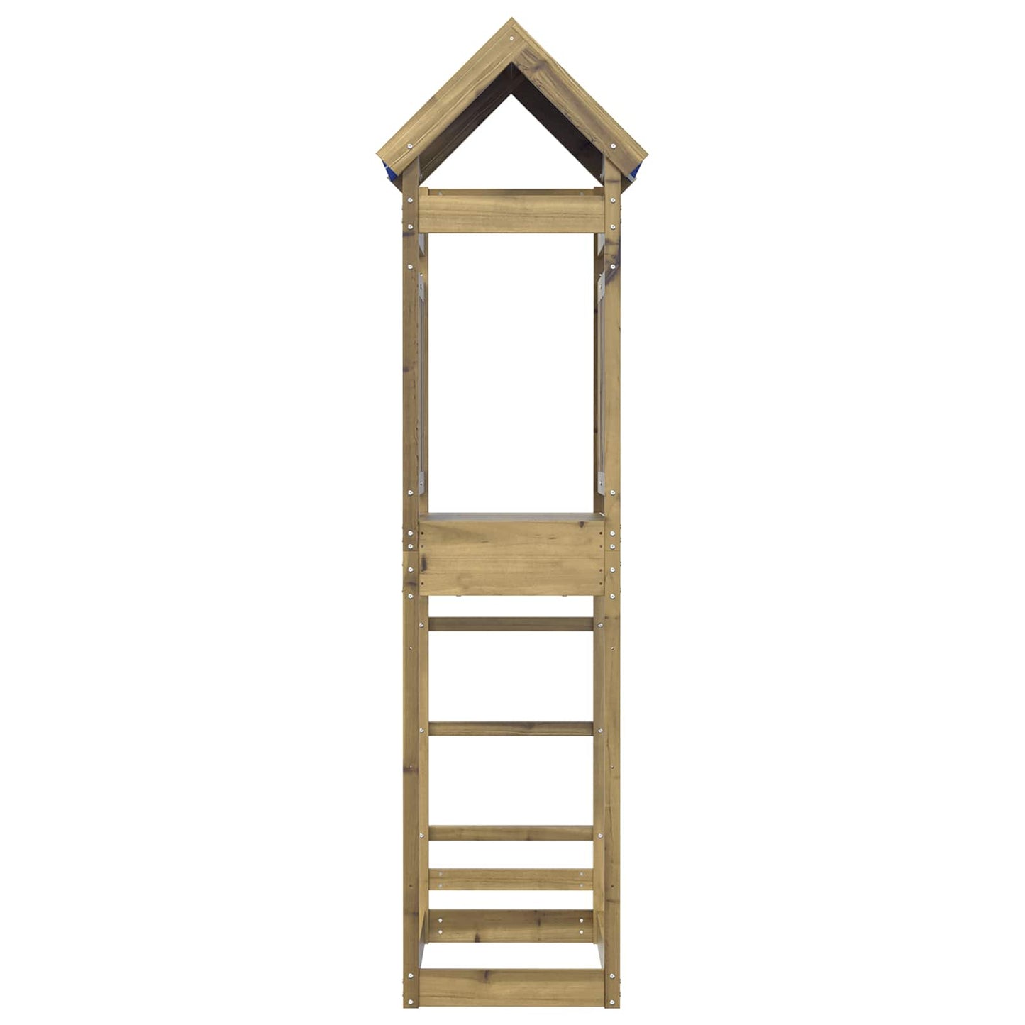 Speeltoren Bruin 52,5 X 85 X 239 Cm Massief geïmpregneerd hout