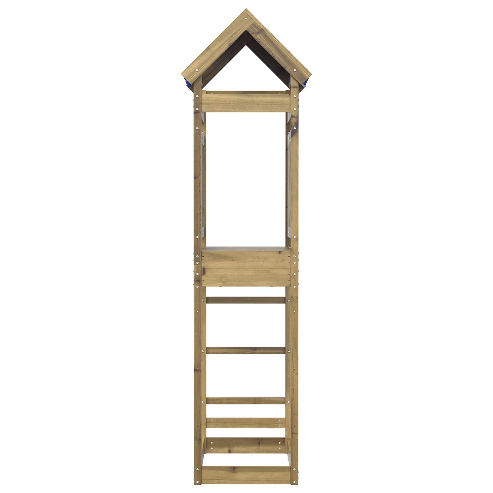 Speeltoren Bruin 52,5 X 85 X 239 Cm Massief geïmpregneerd hout
