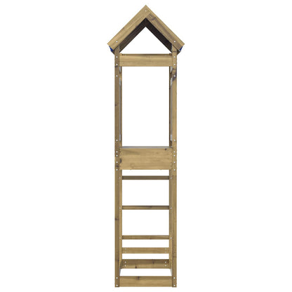 Speeltoren Bruin 52,5 X 85 X 239 Cm Massief geïmpregneerd hout