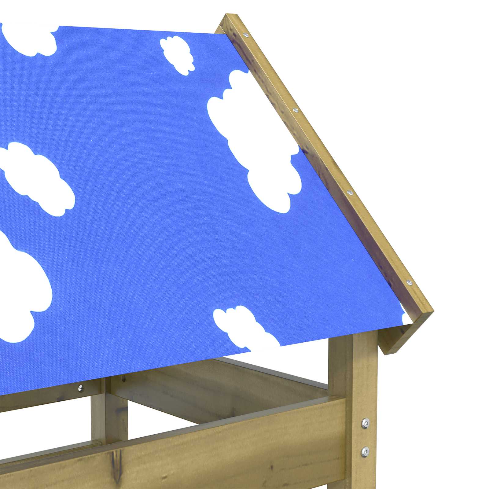 Speeltoren Bruin 85 X 52,5 X 239 Cm Massief geïmpregneerd hout